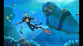 Playing Subnautica Beating the game [upl. by Annoed]