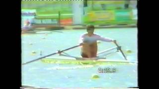 1986 World Championships mens 1x A final [upl. by Iraj]