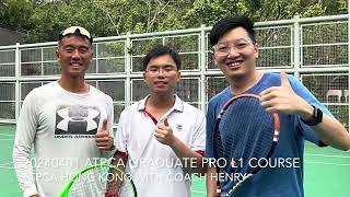 20240401 ATPCA Graduate Pro Level 1 coaching course [upl. by Able896]