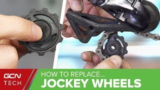 How amp When To Replace Your Derailleur Jockey Wheels [upl. by Sivi]