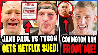 Ian Garry GOES OFF on Colby Covington FOOTAGE Netflix SUED for Jake Paul vs Mike Tyson Jon Jones [upl. by Nelly298]