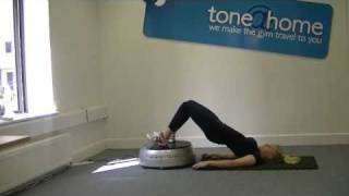 Toneathomeie™  Vibration plate exercises  Compact Vibroplate [upl. by Loree]