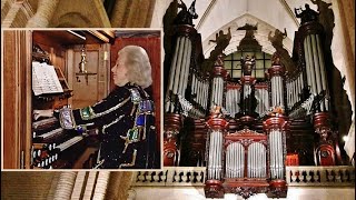 JeanJoseph Mouret  RONDEAU  Diane Bish at the Basilica of St Sernin in Toulouse France [upl. by Shepley]