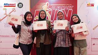 Highlight Pengambilan Racepack Day one Alfamatrun 2024 [upl. by Lydell]