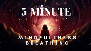 5 minute Breathing Exercises  Meditation Reduce Anxiety 2024 [upl. by Sucerdor472]