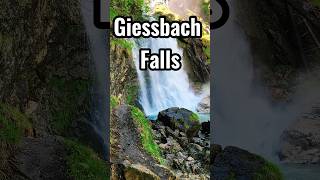 Giessbach Falls whatadaythatwillbe giessbachfälle swissbeauty [upl. by Ametaf662]