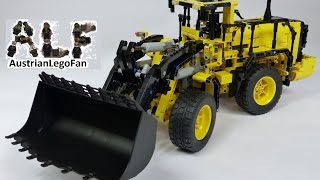 Lego Technic 42030 Volvo L350F Wheel Loader  Radlader  Lego Speed build Review [upl. by Anot]