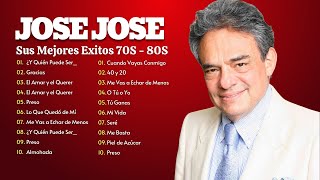 JOSE JOSE MIX EXITOS 2024  Jose Jose Sus Mejores Exitos  Baladas Romanticas 70s 80s 90s [upl. by Krasner]