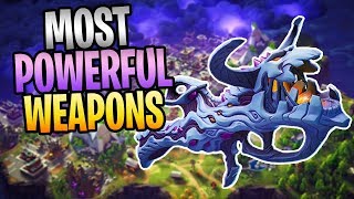 The MOST POWERFUL Weapons In Fortnite Save The World [upl. by Cristiona]