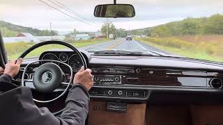 1970 300sel 63 Graham Nash Test Drive [upl. by Ahsaele]