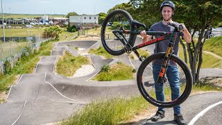 SHREDDING THE BEST PUMP TRACK EVER [upl. by Kenelm]