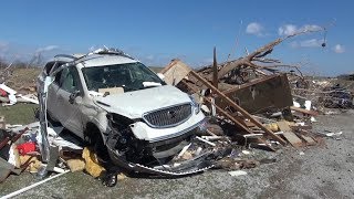 Perryville Missouri EF4 Tornado Damage 03012017 [upl. by Lette]