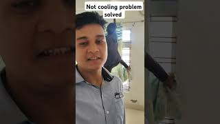 Not cooling problem solved electrical acservicing airfilter [upl. by Noseimaj]