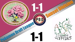 Pokémon Draft League  Scarborough Sceptiles VS Cherry Hill Bellsprouts  S7 W3 Sunset Div [upl. by Sherri]