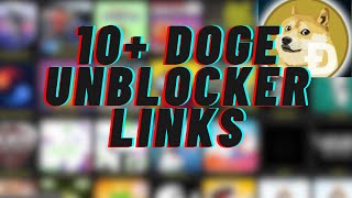 NEW DOGE UNBLOCKER LINKSS hacks proxy games chromebook unblockedgamesforschool doge [upl. by Reace]