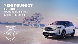 Yeni PEUGEOT E5008  100 Elektrikli 100 Göz Alıcı [upl. by Elletsyrk]