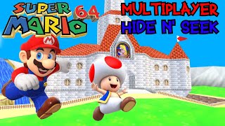 Super Mario 64 Multijugador  Hide n Seek [upl. by Zined]