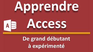 Débuter avec Access créer sa première base de données [upl. by Nessnaj399]