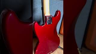 1973 Fender Mustang Bass Competition Red [upl. by Acined]