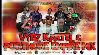 Vybz Kartel And Portmore Empire Mixtape Throwback Dancehall Mix 2022 Raw [upl. by Htebazileharas408]