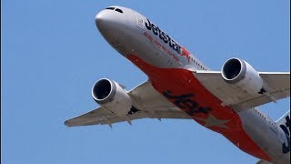 ジェットスターエアウェイズ B787 成田空港離陸 Jetstar Airways B787 Narita Airport Take off [upl. by Clorinda]