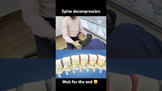 Spine decompression by dr Harish Grover trend ytshort feedshort [upl. by Royal]