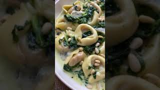 VEGGI Spinat Gorgonzola Tortellini  15 MIN  Shorts [upl. by Llednohs]