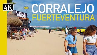 Experience WINDSWEPT Corralejo Fuerteventura 4K Walk 2024 [upl. by Aleetha]