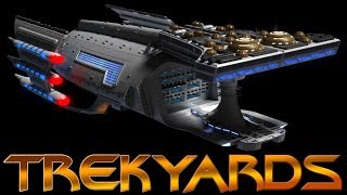 Leading Edge Class Exploration Fleet Support Ship Part 1  Trekyards [upl. by Neyut]