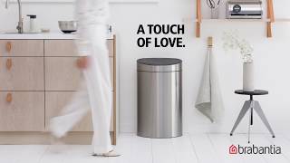 Brabantia Touch Bin 40 litre [upl. by Anwadal822]