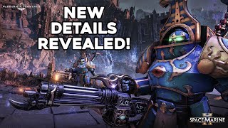 Warhammer 40k Space Marine 2 NEW Gameplay Reveal  Thousand Sons and Enemy Types [upl. by Marcus710]