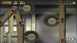 Miniclip Trials 2 Flash Game Gameplay [upl. by Nwavahs]