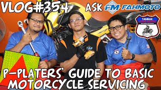 Vlog354 PPlaters Guide to Basic Motorcycle Servicing Pls Read Description [upl. by Aenert]