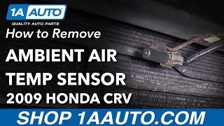 How to Replace Ambient Air Temp Sensor 0711 Honda CRV [upl. by Reece]