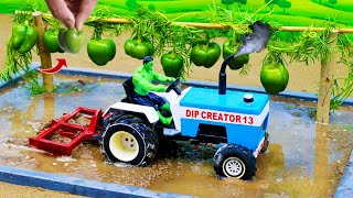 Diy diorama making mini motor water pump science project captainfarma [upl. by Andromeda]