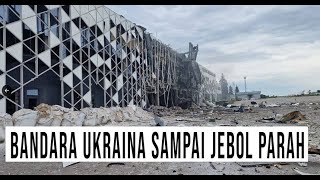 BANDARA ZAPOROZHYE NYARIS RATA DI KIRIM PAKET RUSIA [upl. by Anidam]