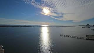 Paradise Pier amp Deer Island View From Margaritaville Biloxi Mississippi [upl. by Enihpets]