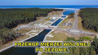 Przekop Mierzei Wiślanej po sezonie [upl. by Eojyllib959]