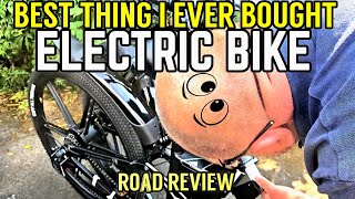 Best thing I ever bought a electric bike EBIKE Road trip [upl. by Eyma875]