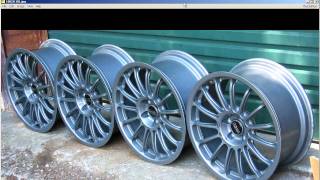 OZ Super Sport alloy wheels rims 5x100 17´´x 8J 43 Impreza GC8 [upl. by Harrod140]