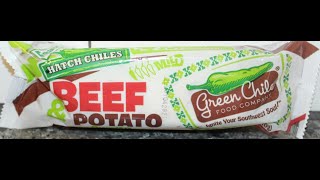 Green Chile Food Company Hatch Chiles Beef amp Potato Burrito Review [upl. by Verger]