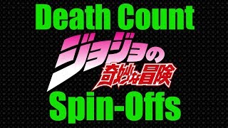 Jojo Death Count SpinOffs [upl. by Skipp]