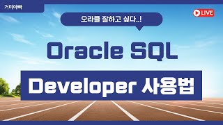 Oracle SQL Developer 사용법 [upl. by Grekin]