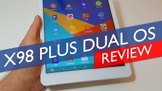 Teclast X98 Plus Dual OS Android Review With Benchmarks amp Gaming [upl. by Eimme]