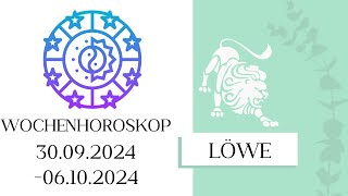 ♌ Wochenhoroskop  Löwe  3009061024  KW 402024 [upl. by Bloch]