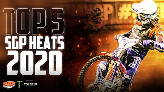 Top 5 Speedway GP Heats in 2020  FIM Speedway Grand Prix [upl. by Seward]