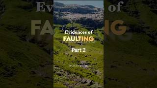 Faulting evidences part 2 shorts geology [upl. by Rabush]