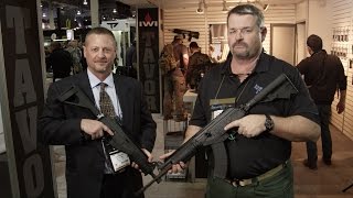 SHOT SHOW 2015  IWI Galil ACE [upl. by Ahsaelat401]