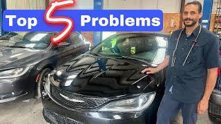 Top 5 Problems With The 20152017 Chrysler 200  2nd Generation Mechanics Review [upl. by Ayatan]