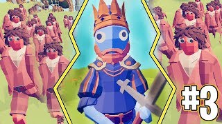 THE KING VS PEASANTS  TOTALLY ACCURATE BATTLE SIMULATOR [upl. by Barnebas]